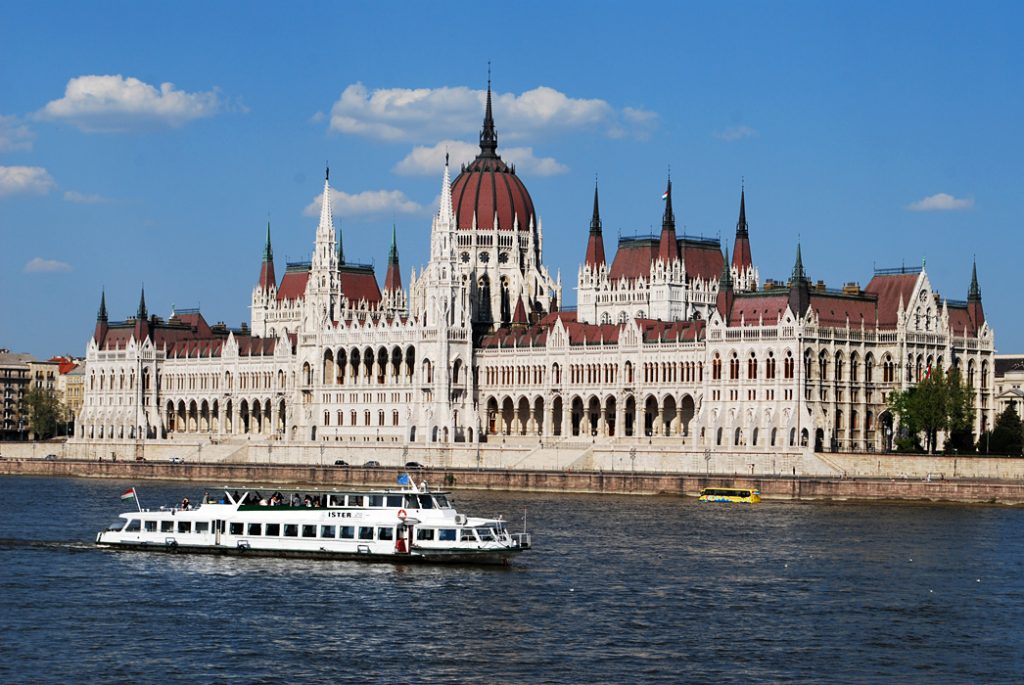 Budapešť - budova parlamentu