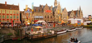 Gent - slavnosti na řece