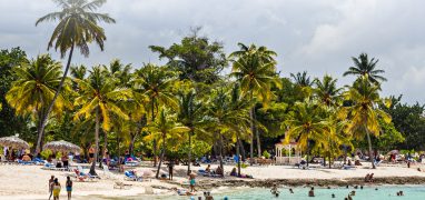 Kubánské pláže - pláž Guardalavaca