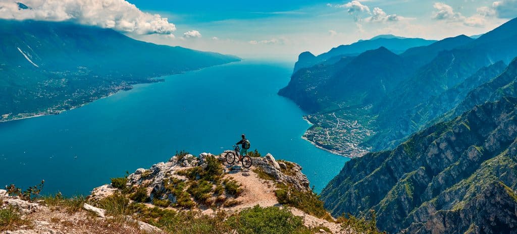 Lago di Garda na kole