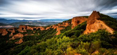 Las Médulas - krajina vytvořená těžbou zlata