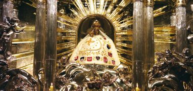 Mariazell - Milostná soška Matky Boží známá jako Magna Mater Austriae