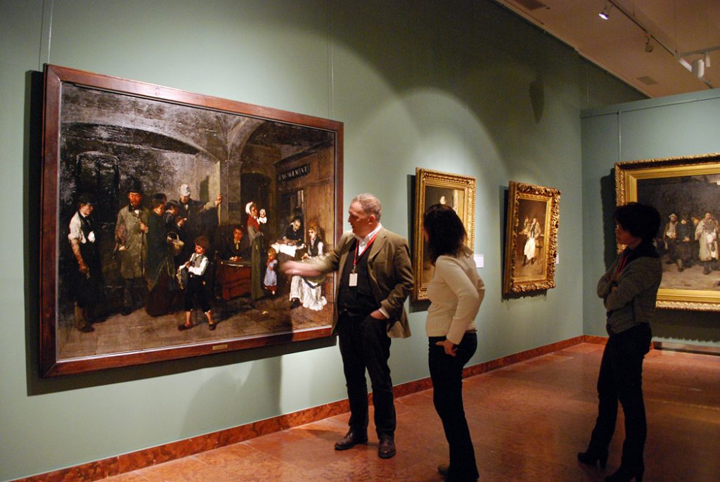 Maďarská národní galerie - obrazy Munkácsyho