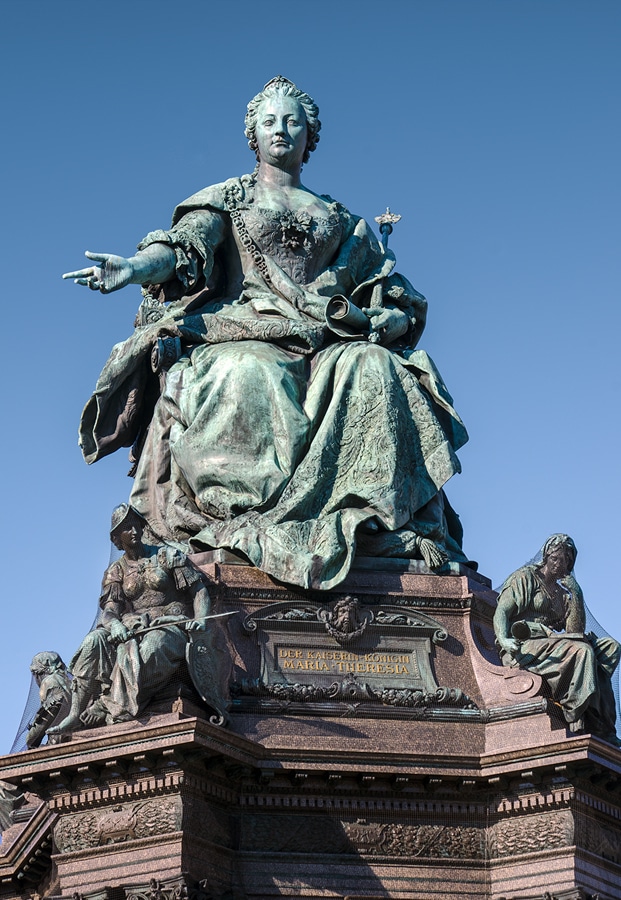 Ringstrasse -pomník Marie Terezie
