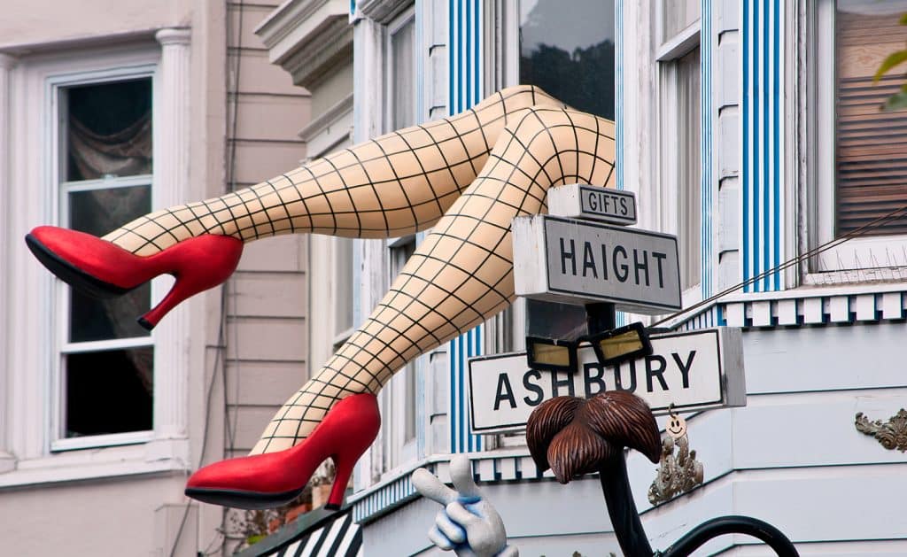 San Francisco - Dozvuky psychedelické éry v Haight-Ashbury