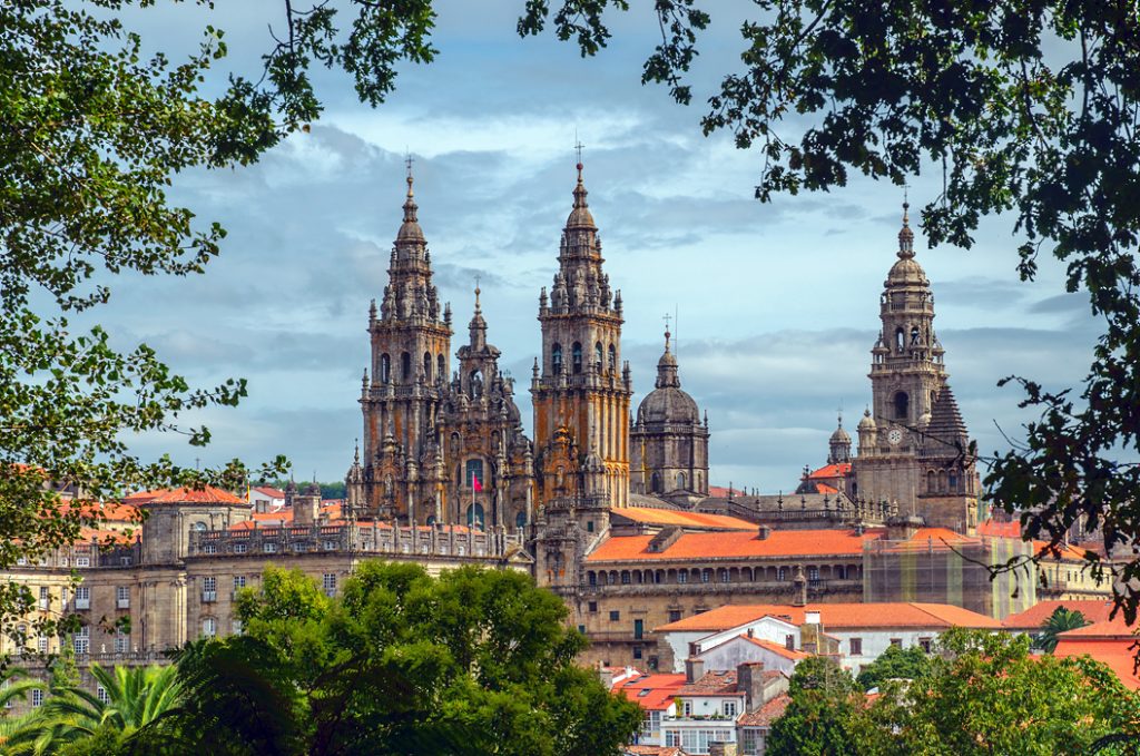 Santiago de Compostela - katedrála svatého Jakuba