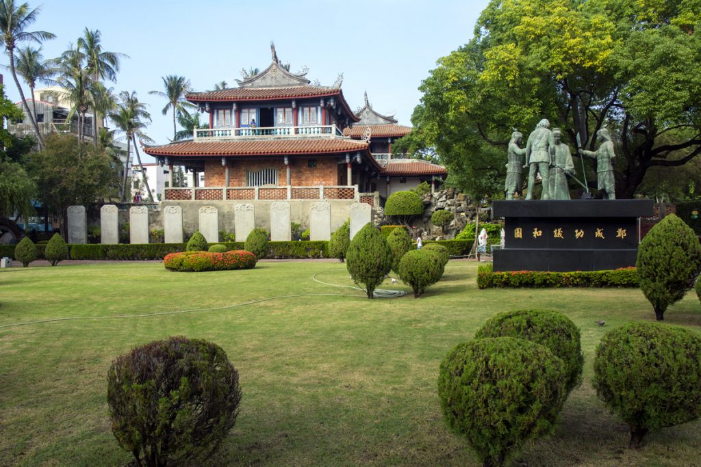 Tainan - patrové chrámy v Provintia
