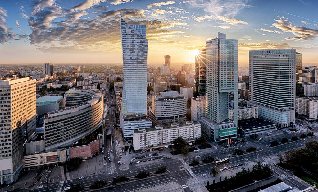 Varšava - Moderní část města