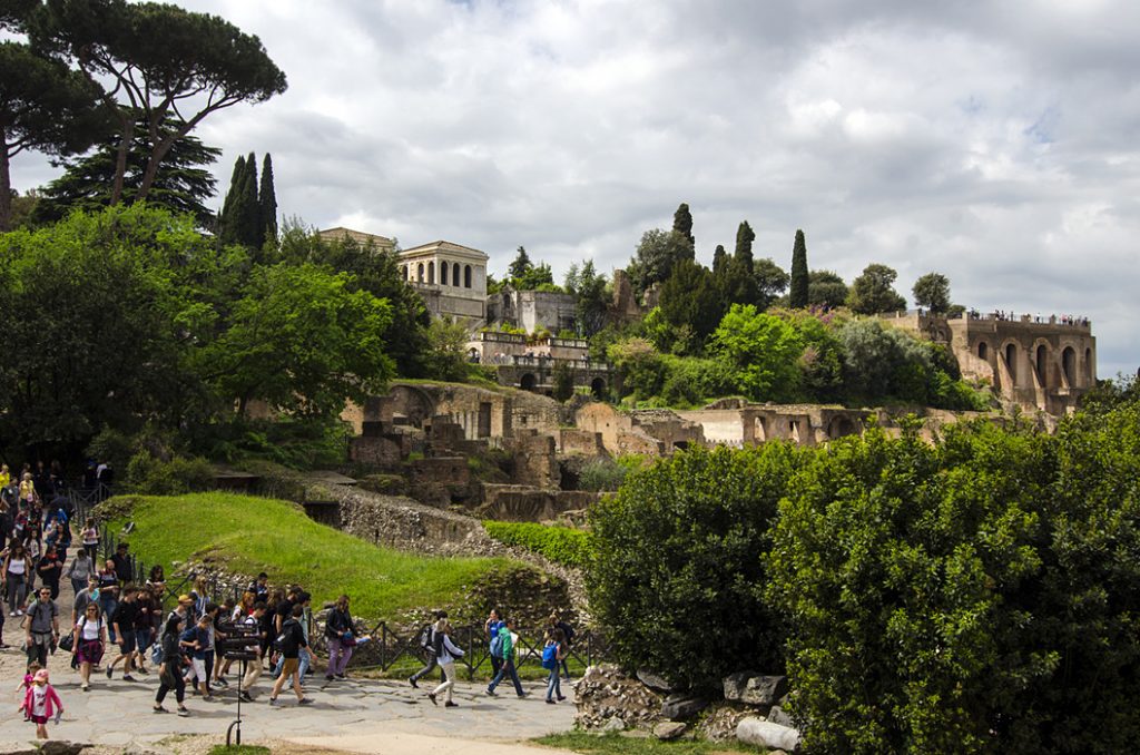 Řím - pohled na historické centrum