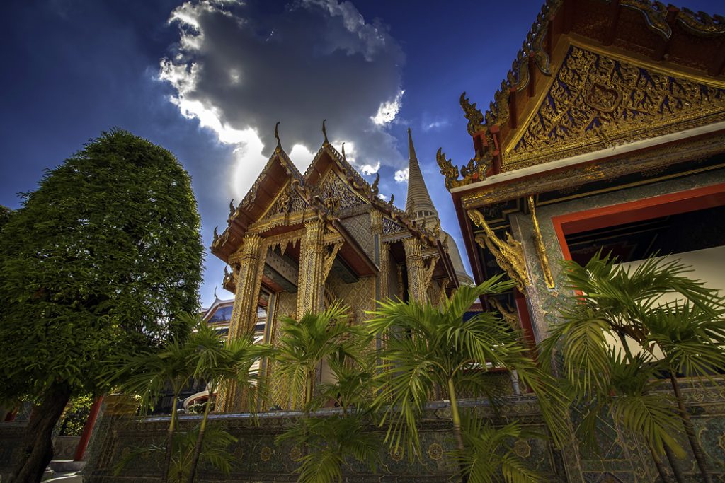 Buddhistické chrámy v Bangkoku