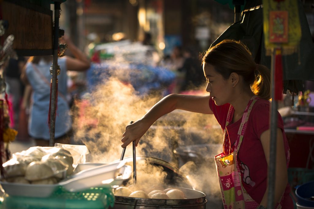 Thajská kuchyně - tradiční Street food v Bangkoku