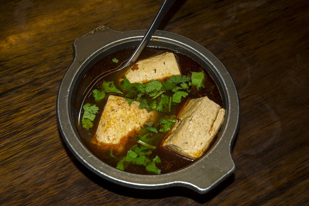 tchajwanská kuchyně - pálivé smrduté tofu