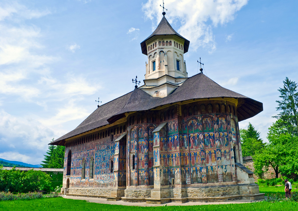 Malované kláštery Rumunska - Moldoviţa