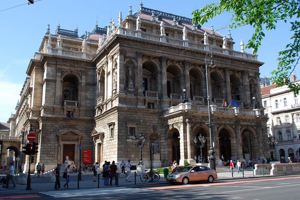 Opera v Budapešti -