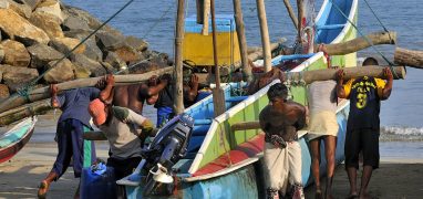 Srí Lanka- rybáři