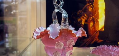 Muzeum Orlických hor - ukázka vázy z expozice