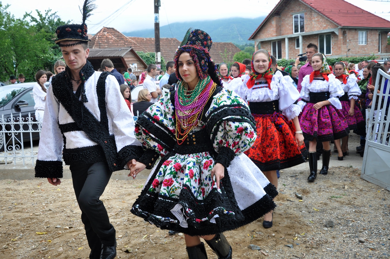 Rumuni - tradiční svatba
