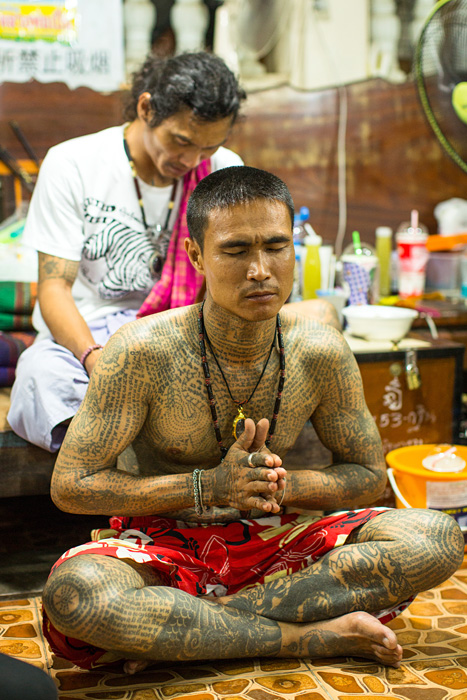Festival tetování v Bangkoku