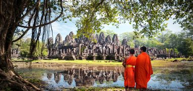 Kambodža - ruiny Angkor Vat
