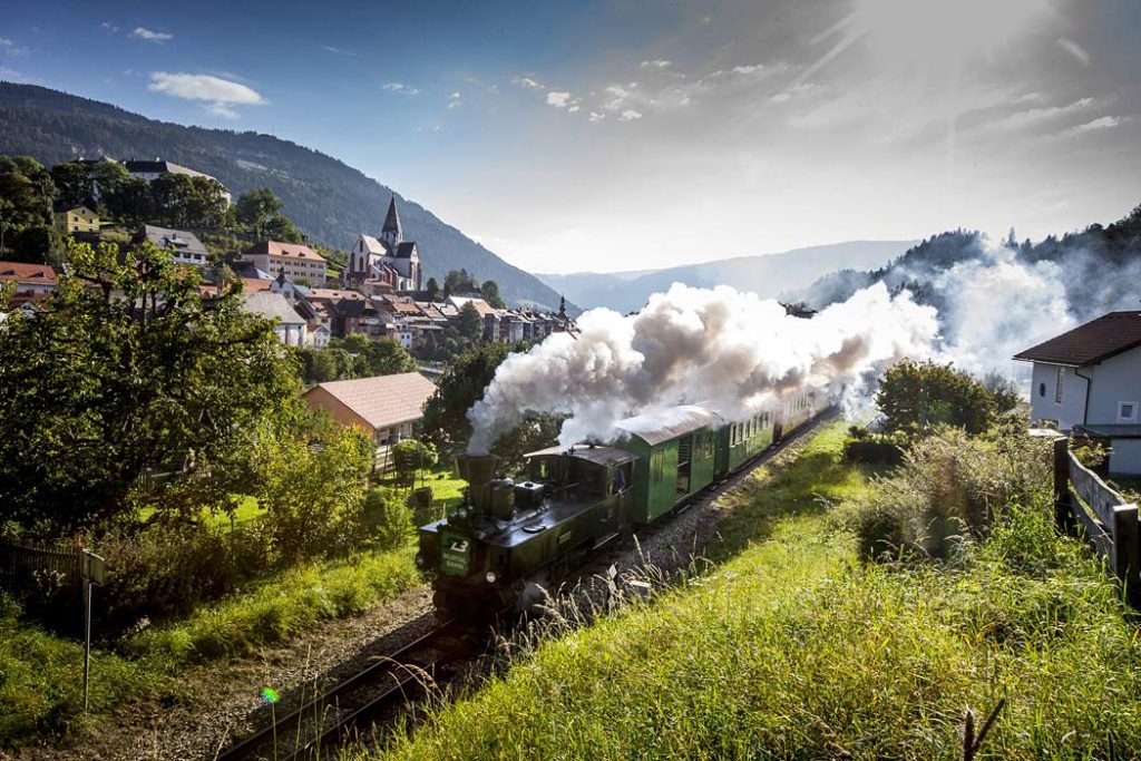 Štýrsko - úzkokolejná dráha Murtalbahn