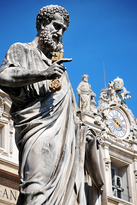 Vatikán - socha svatého Petra