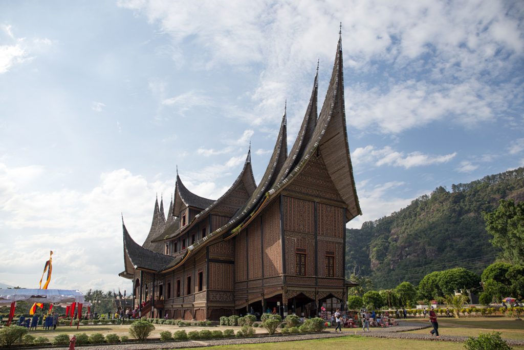 Minangkabau - Královský palác Pagaruyung
