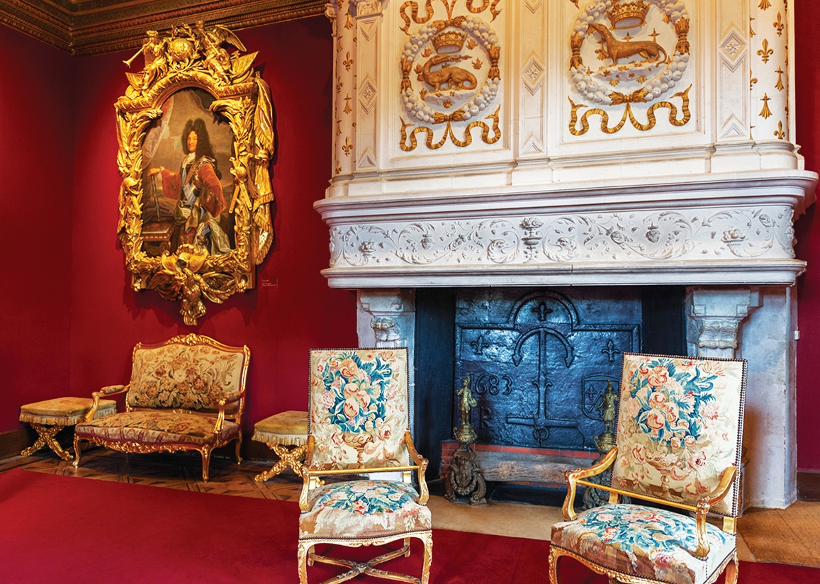 Zámek Chenonceau - Salon Ludvíka XIV.