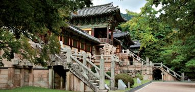 Kjongdžu - Buddhistický klášter Pulguksa patří v Koreji k nejstarším