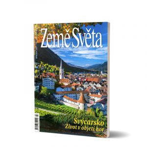 Švýcarská města - obálka monotematického vydání časopisu Země světa