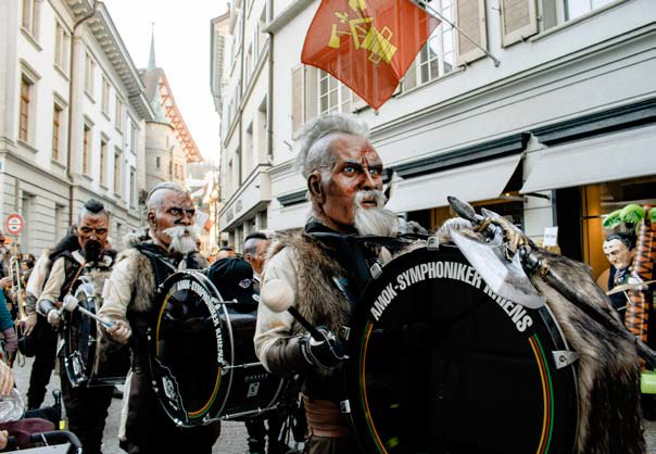 Lucernský karneval - kapela