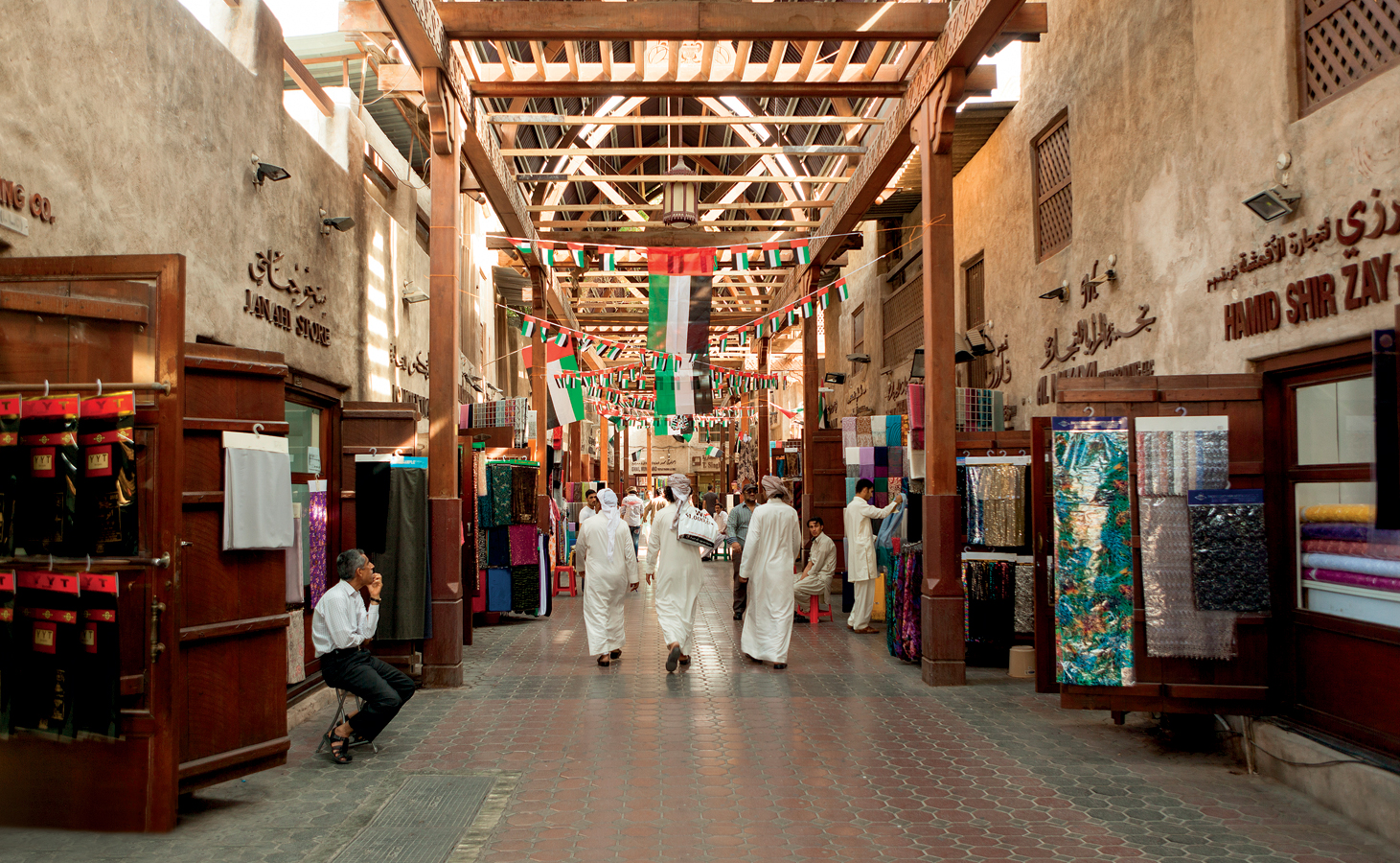 as-Súq al-Kabír neboli Velké tržiště v Bur Dubaj/Creek
