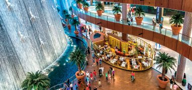 Interiér Dubaj Mall