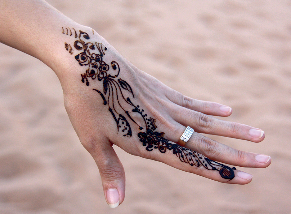 Dubaj - henna
