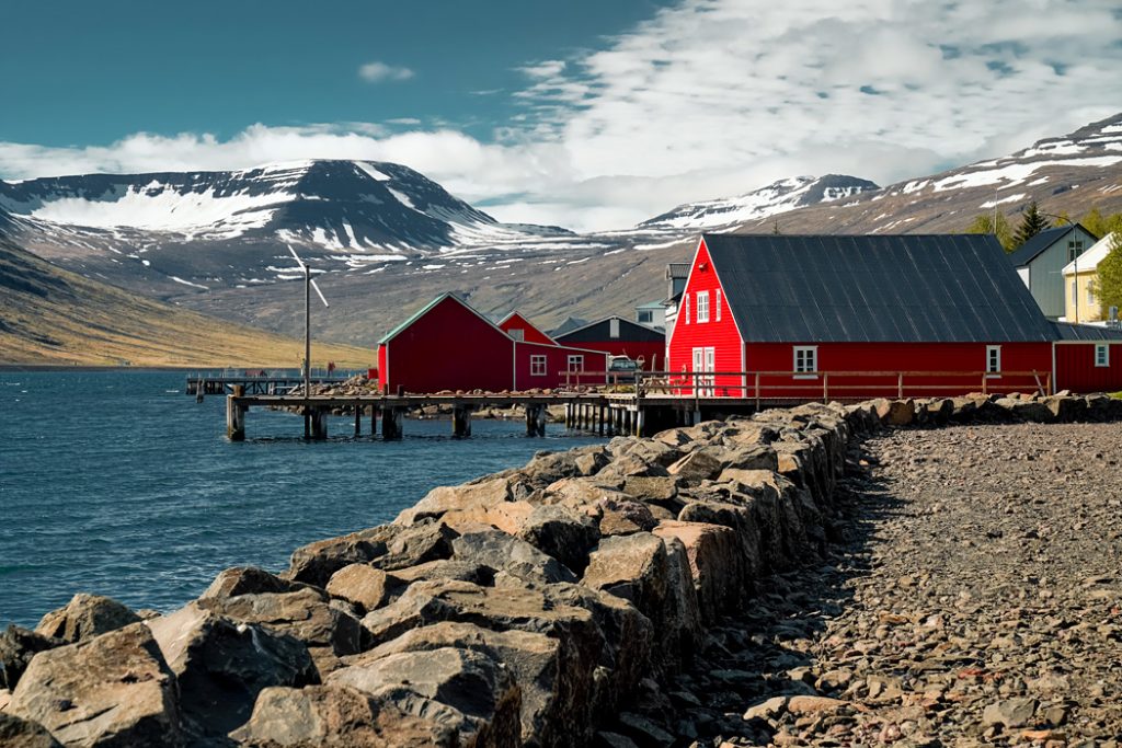 Island - Vyhlášená restaurace andulffs Seahouse