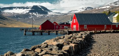 Island - Vyhlášená restaurace andulffs Seahouse