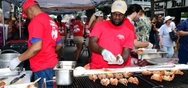 Key West na Floridě - street food z darů moře