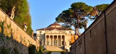 Renesanční vily Benátska - Villa Capra neboli La Rotonda na okraji Vicenzy