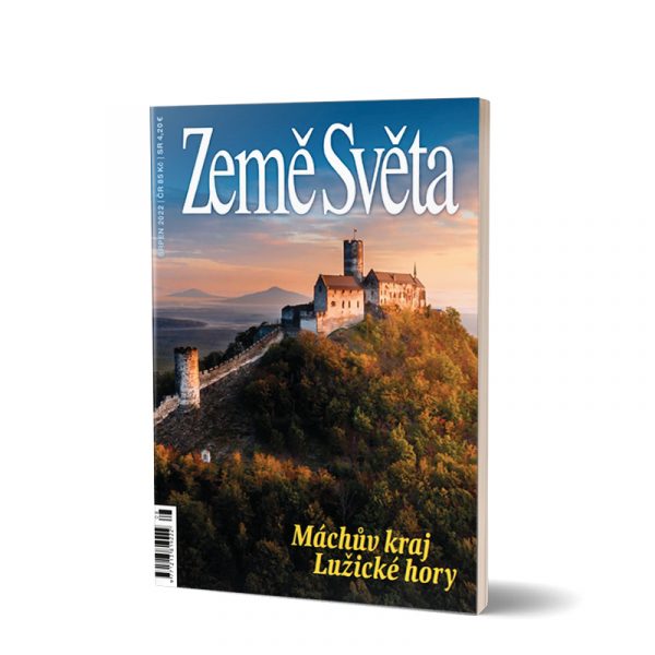 Máchův kraj/Lužické hory - obálka monotematického vydání časopisu Země světa