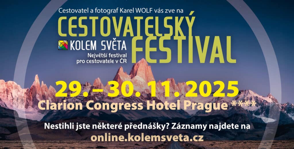 Pozvánka na cestovatelský festival Kolem světa