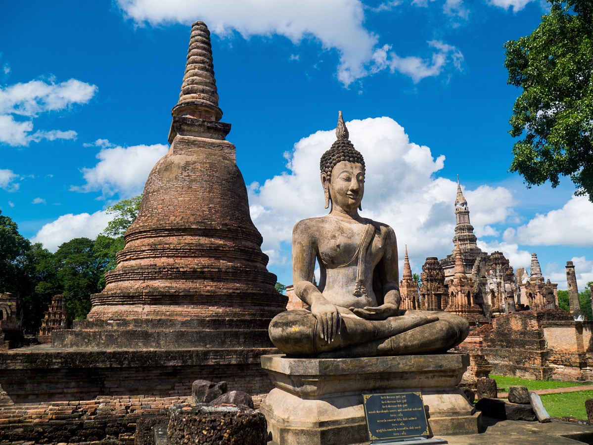 Ayutthaya - Pozůstatky Sukhothaje