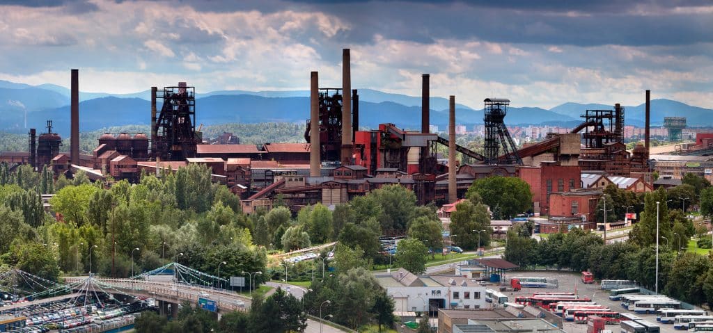 Vítkovice - Panorama areálu železáren