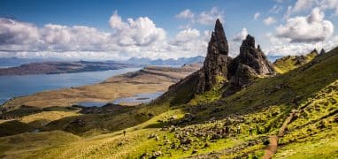 Ostrov Skye - Skalní útvar Old Man of Storr
