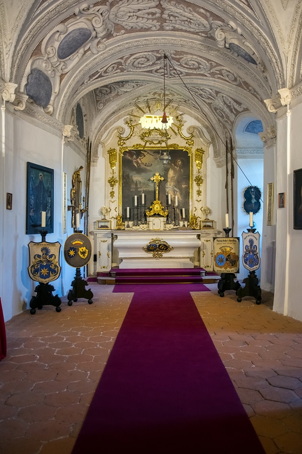 Hrad Český Šternberk - hradní kaple
