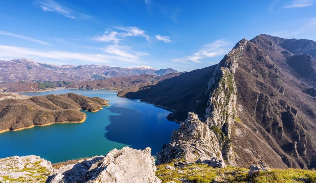 Albánské hory - Jezero Bovilla