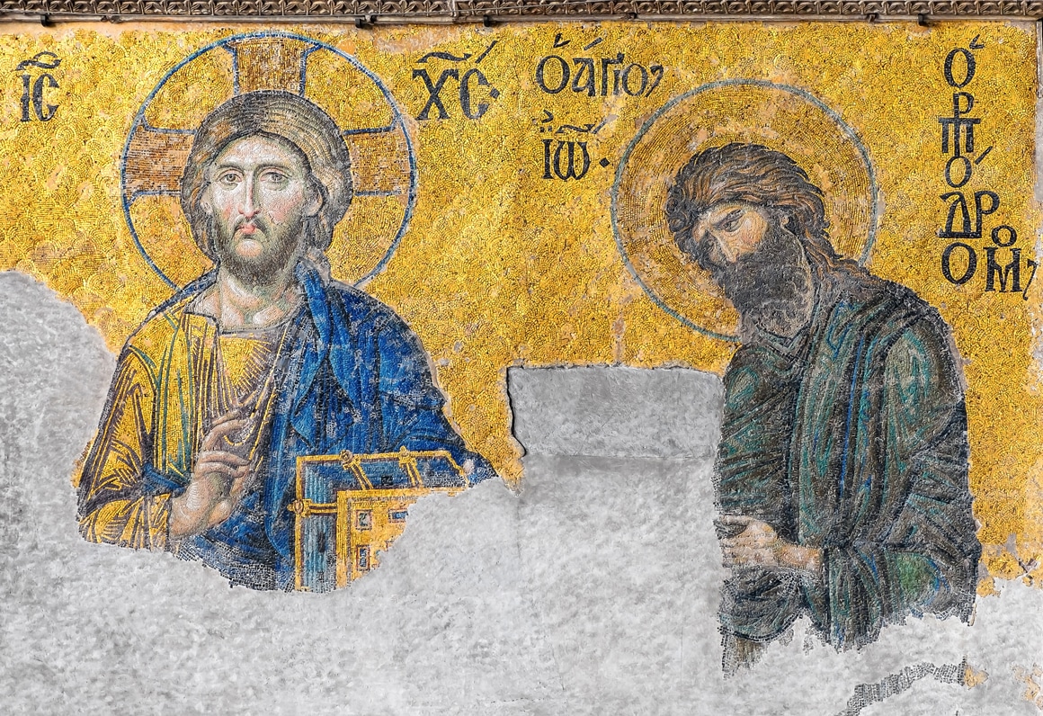 Hagia Sofia - mozaika Krista Pantokratora