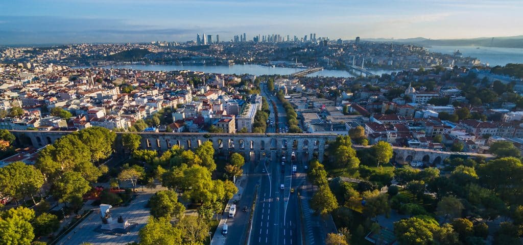 Istanbulské cisterny - Valentův akvadukt