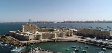 Alexandrie - pevnost sultána Qájitbáje