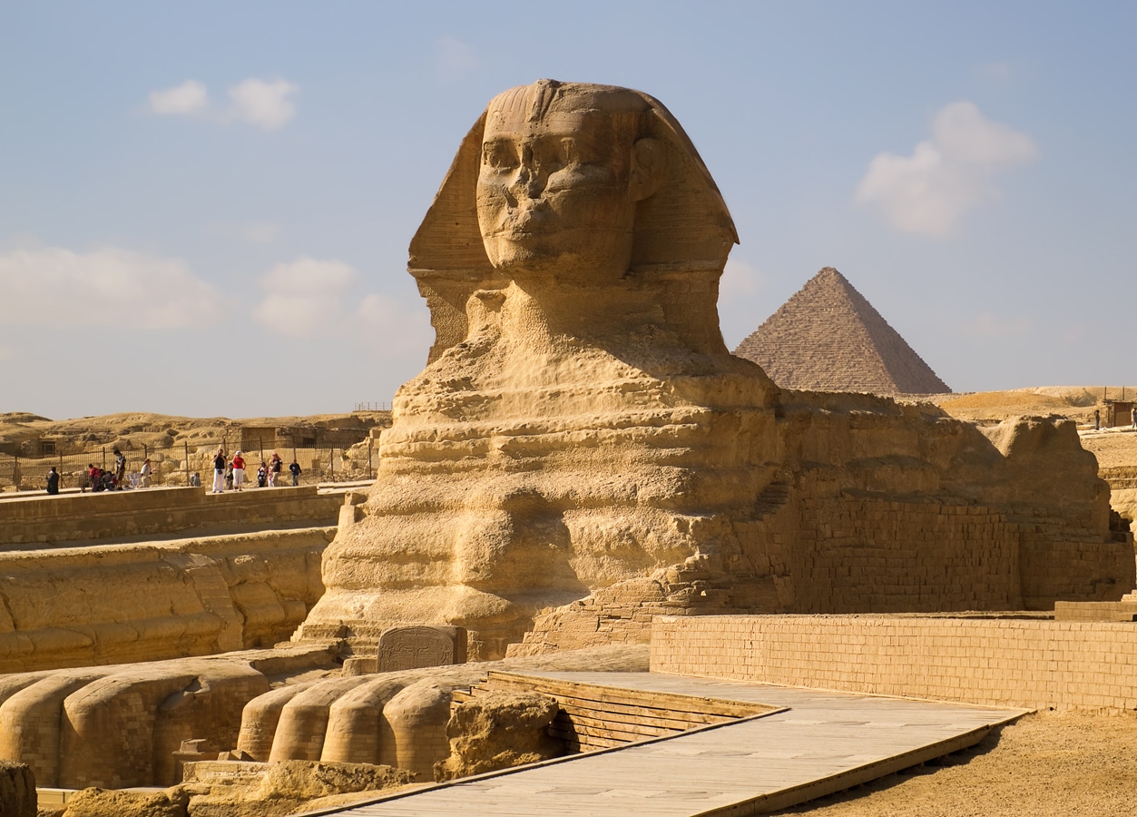 Pyramidy v Gíze - Velká sfinga