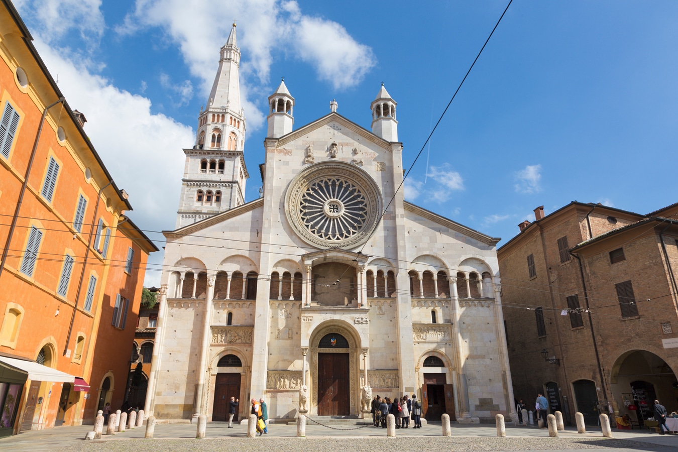 Modena - průčelí katedrály