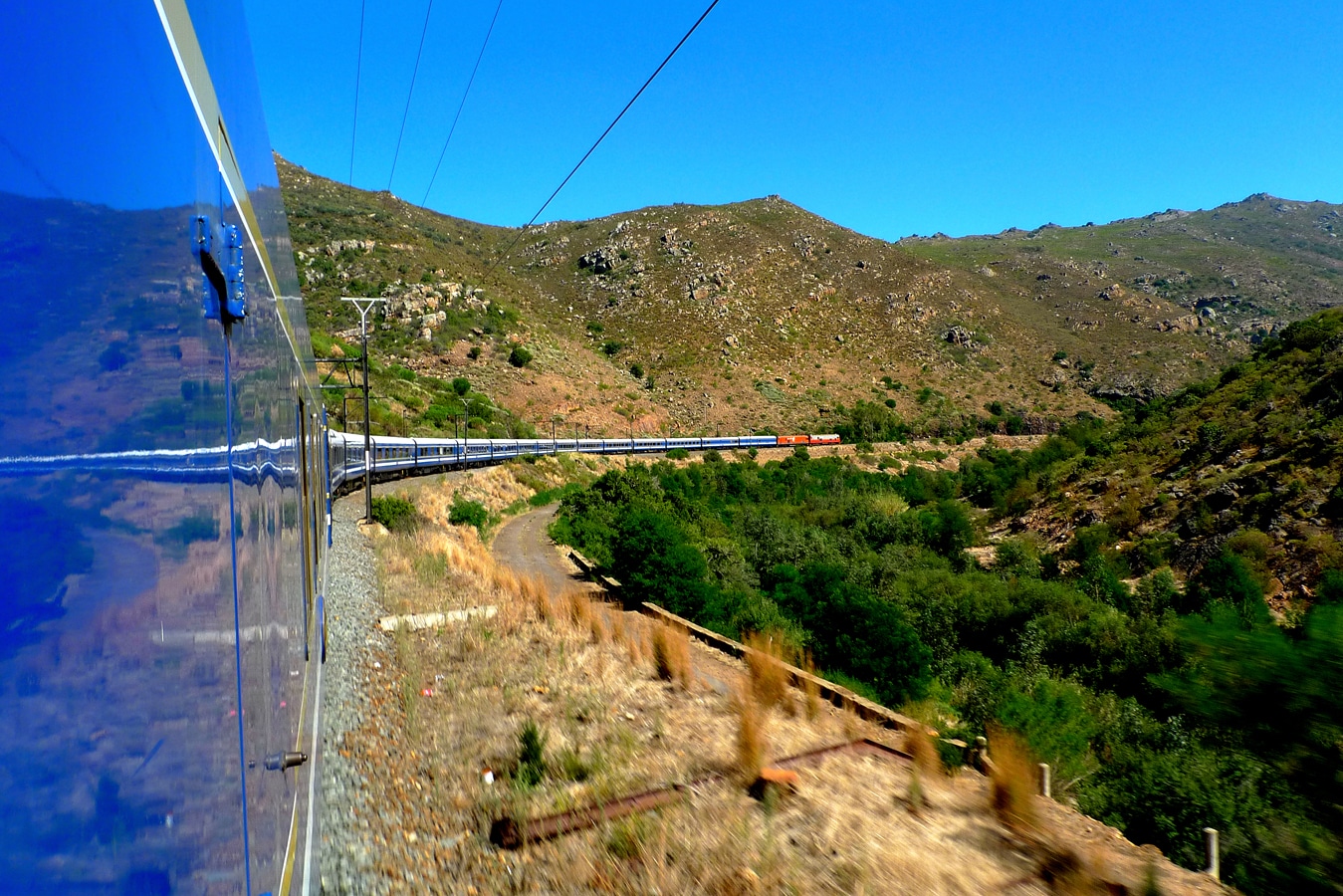 Modrý vlak urazí cestu z Pretorie do Kapského Města za 54 hodin